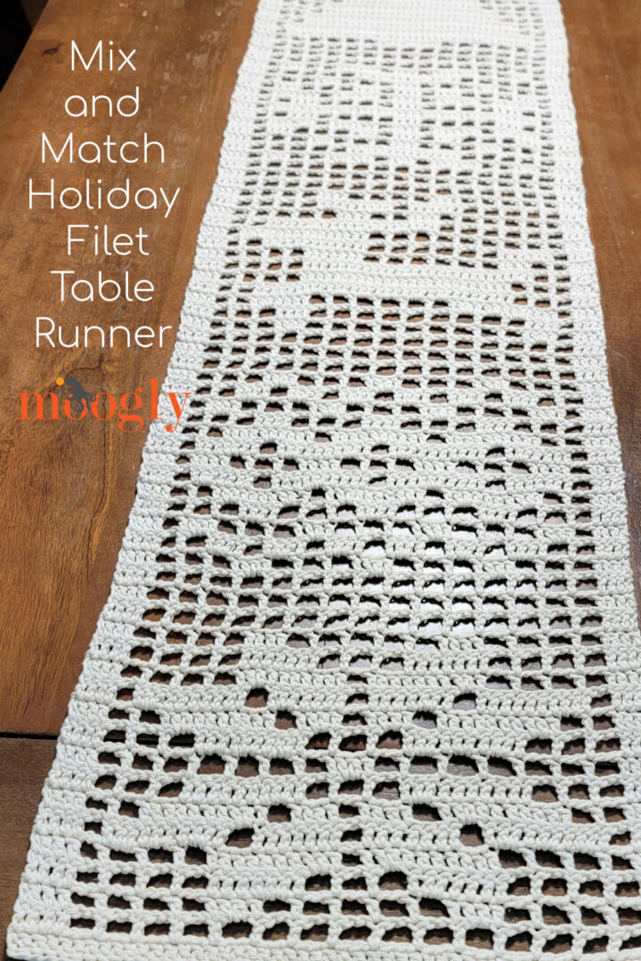Mix and Match Holiday Filet Table Runner