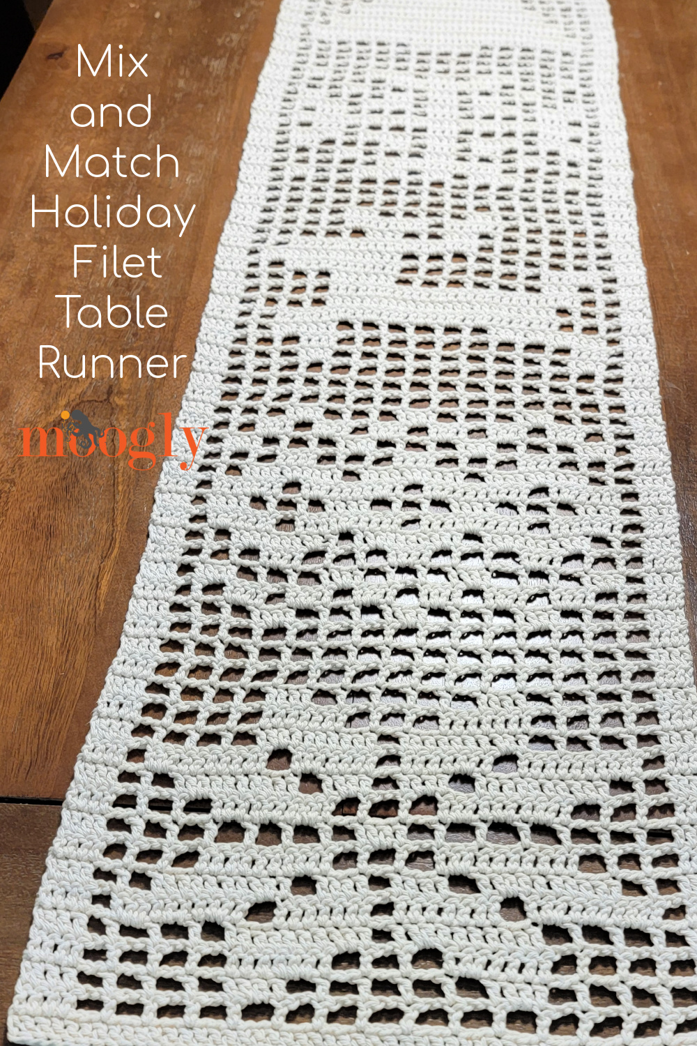 Mix and Match Holiday Filet Table Runner