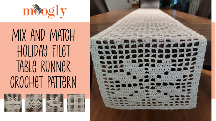 Mix and Match Holiday Filet Table Runner