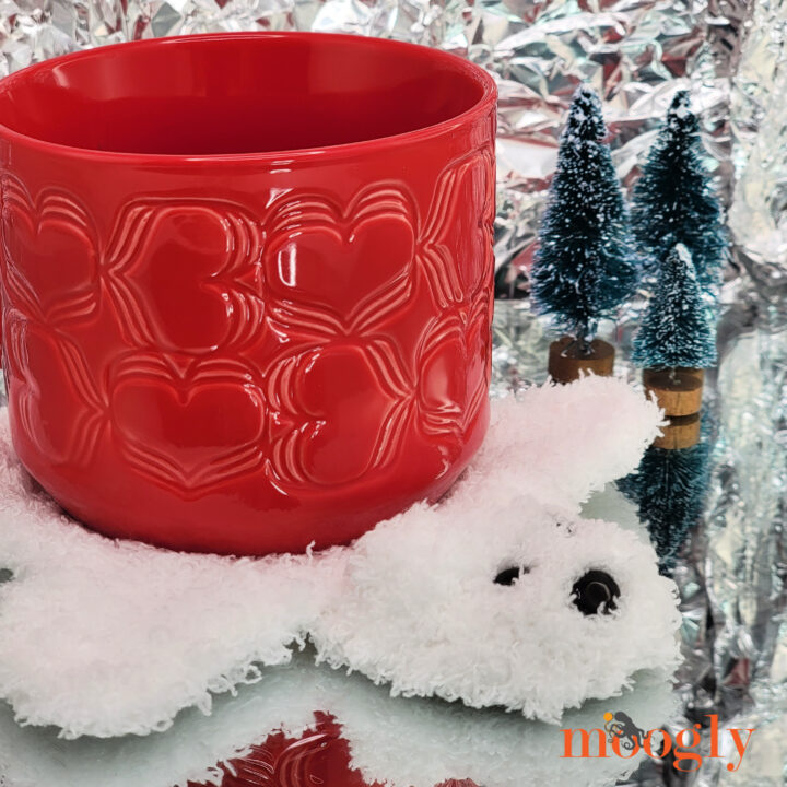 Polar Bearskin Mug Rug
