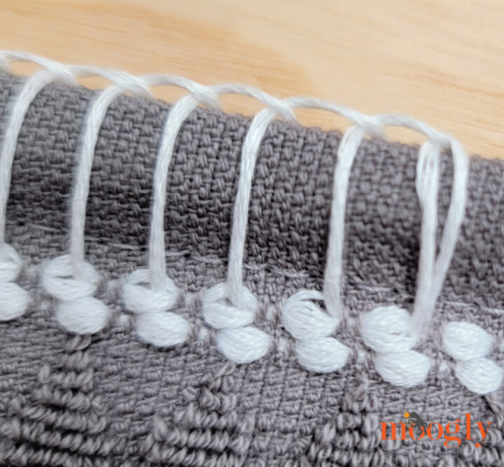 How to Sew the Blanket Stitch for Crochet Borders and More