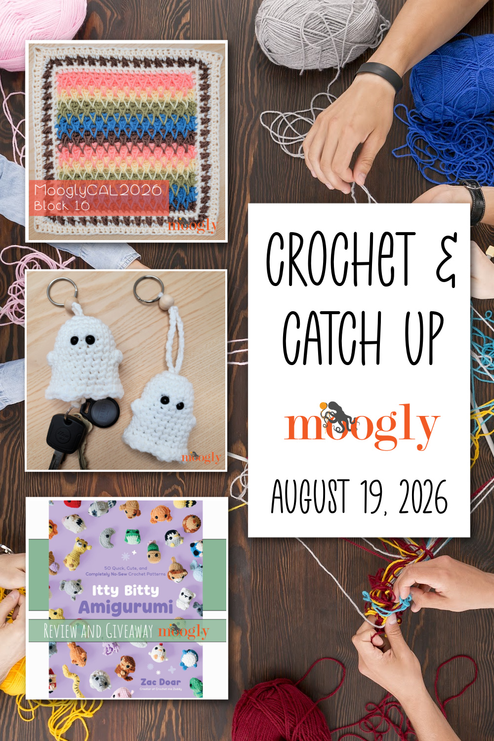 Crochet and Catch Up with Moogly - August 19, 2026