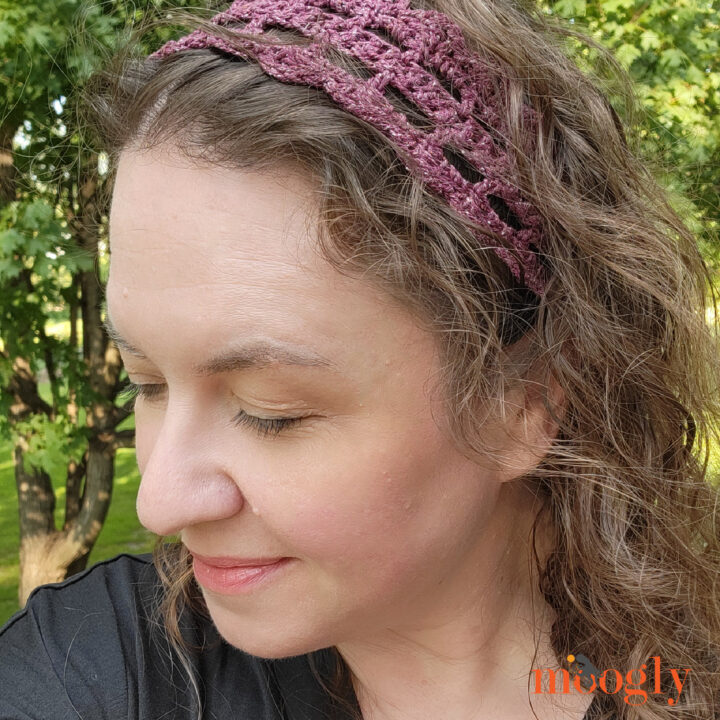 Tie One On: Crochet Head Tie, Skinny Scarf, and Belt
