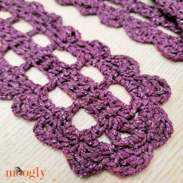 Tie One On: Crochet Head Tie, Skinny Scarf, and Belt