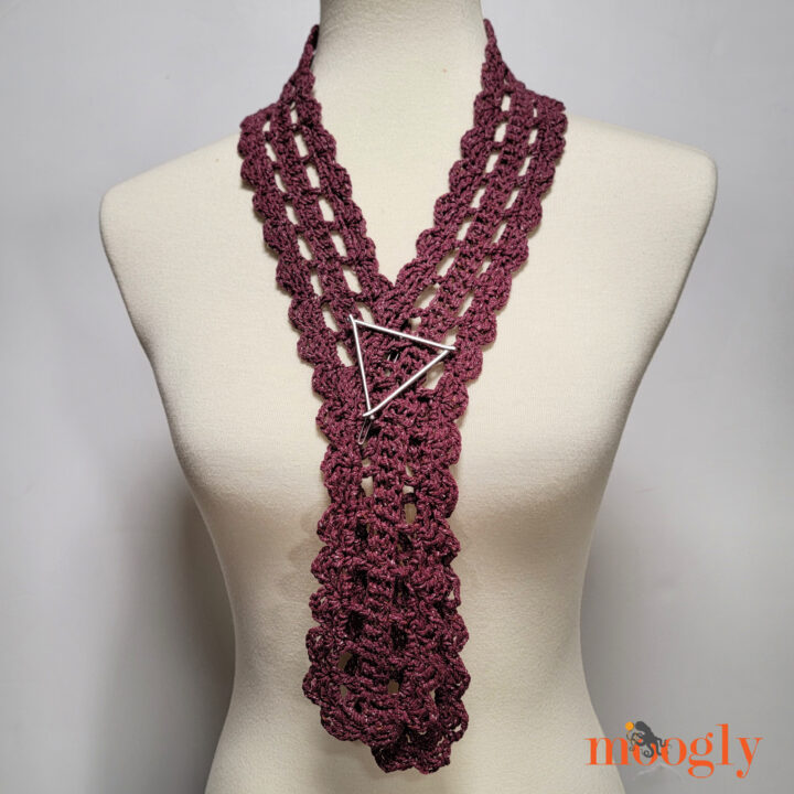 Tie One On: Crochet Head Tie, Skinny Scarf, and Belt