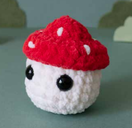 Itty Bitty Amigurumi - Review and Giveaway - Mushroom