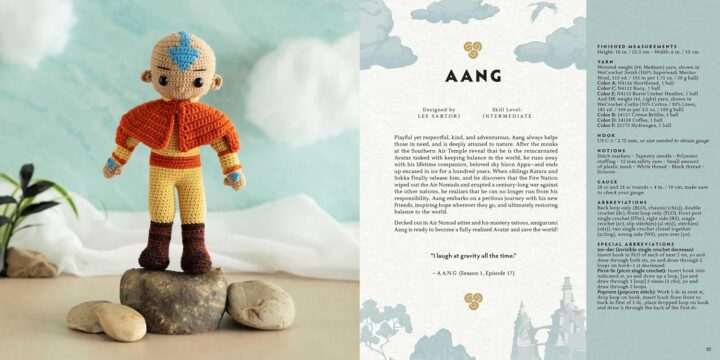 Avatar: The Last Airbender: The Official Book of Amigurumi - Review and Giveaway