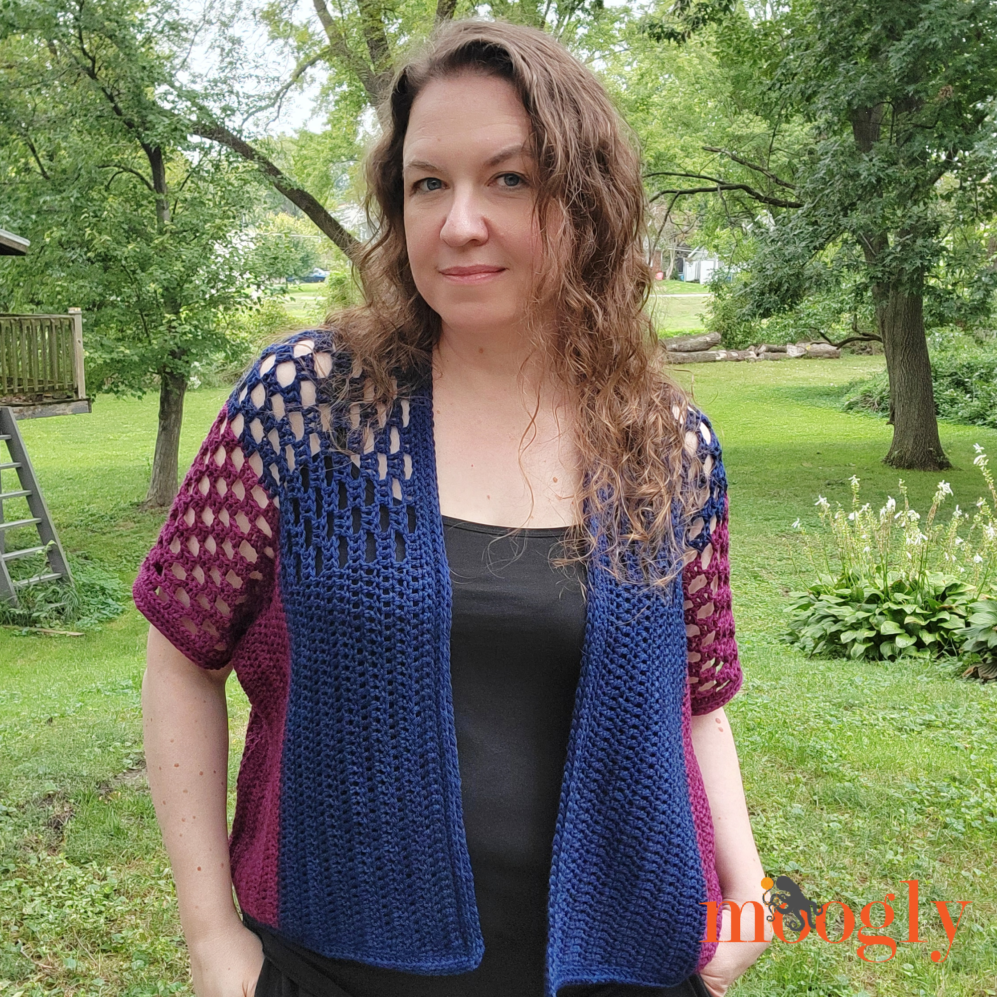September Skies Crochet Cardigan