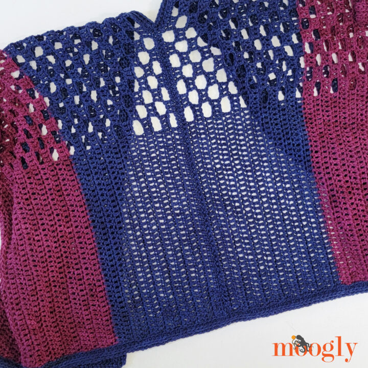 September Skies Crochet Cardigan