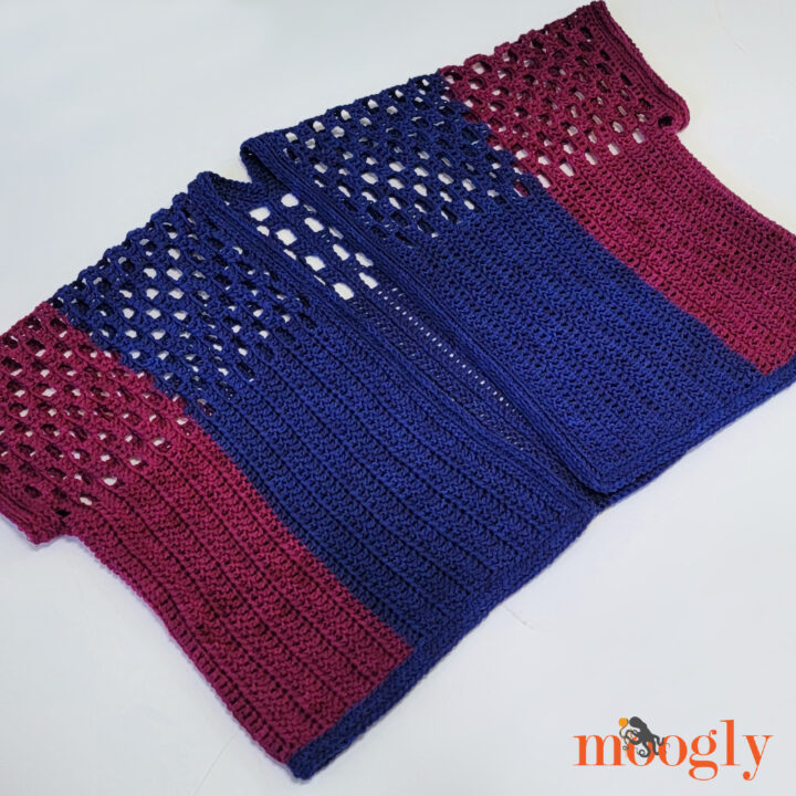 September Skies Crochet Cardigan
