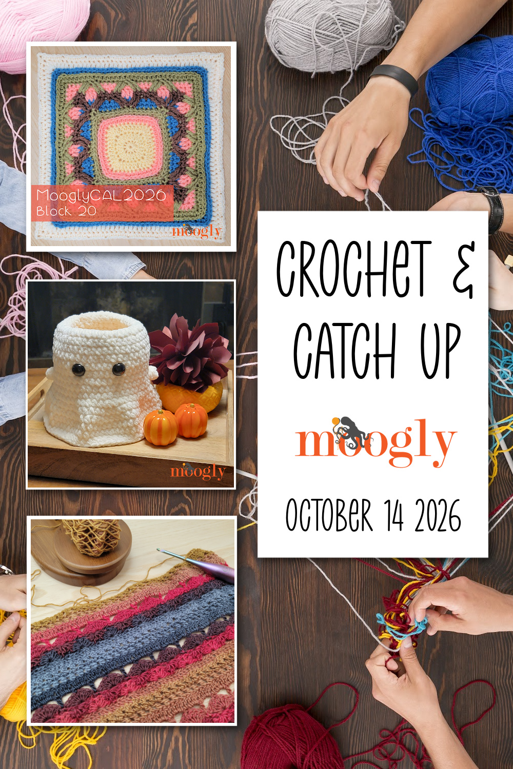Crochet and Catch Up with Moogly - October 14, 2026