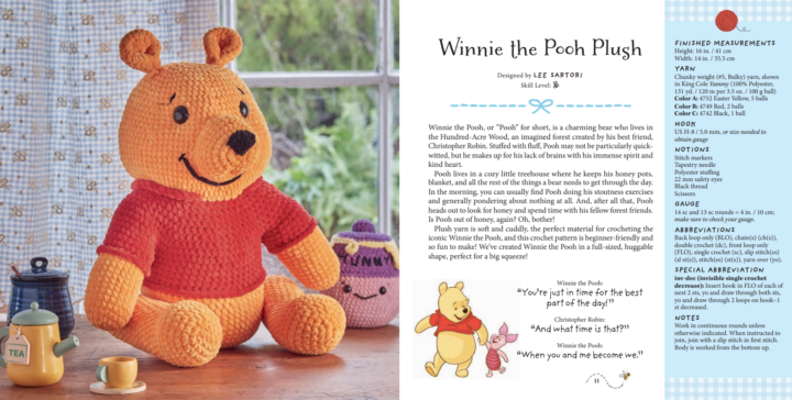 Winnie the Pooh: Amigurumi and More