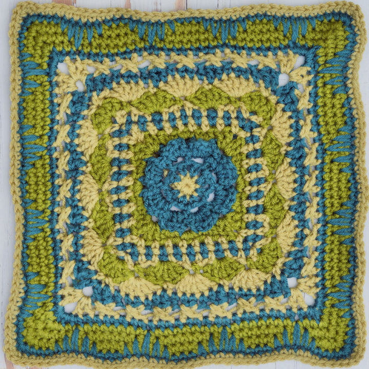 Flower Chaos Square by Make It Crochet